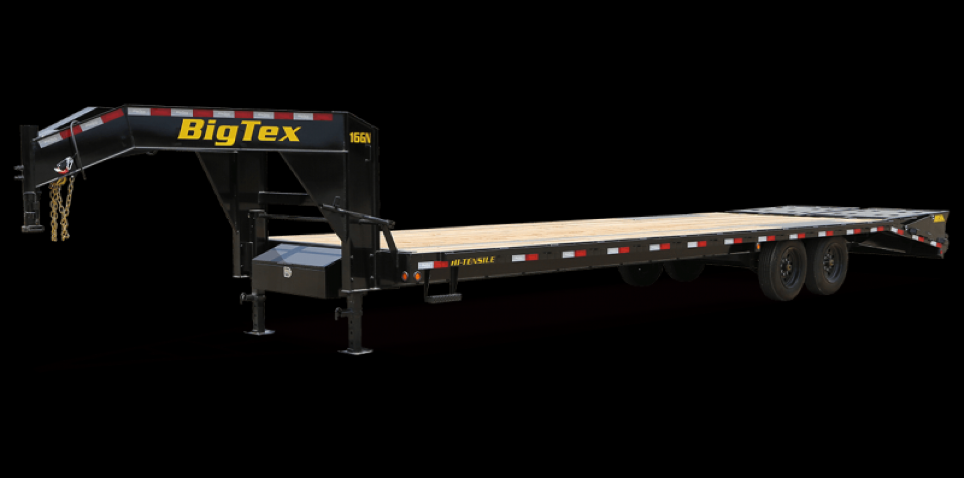 New 2022 Big Tex Trailers 16GN-25+5 Flatbed Trailer
