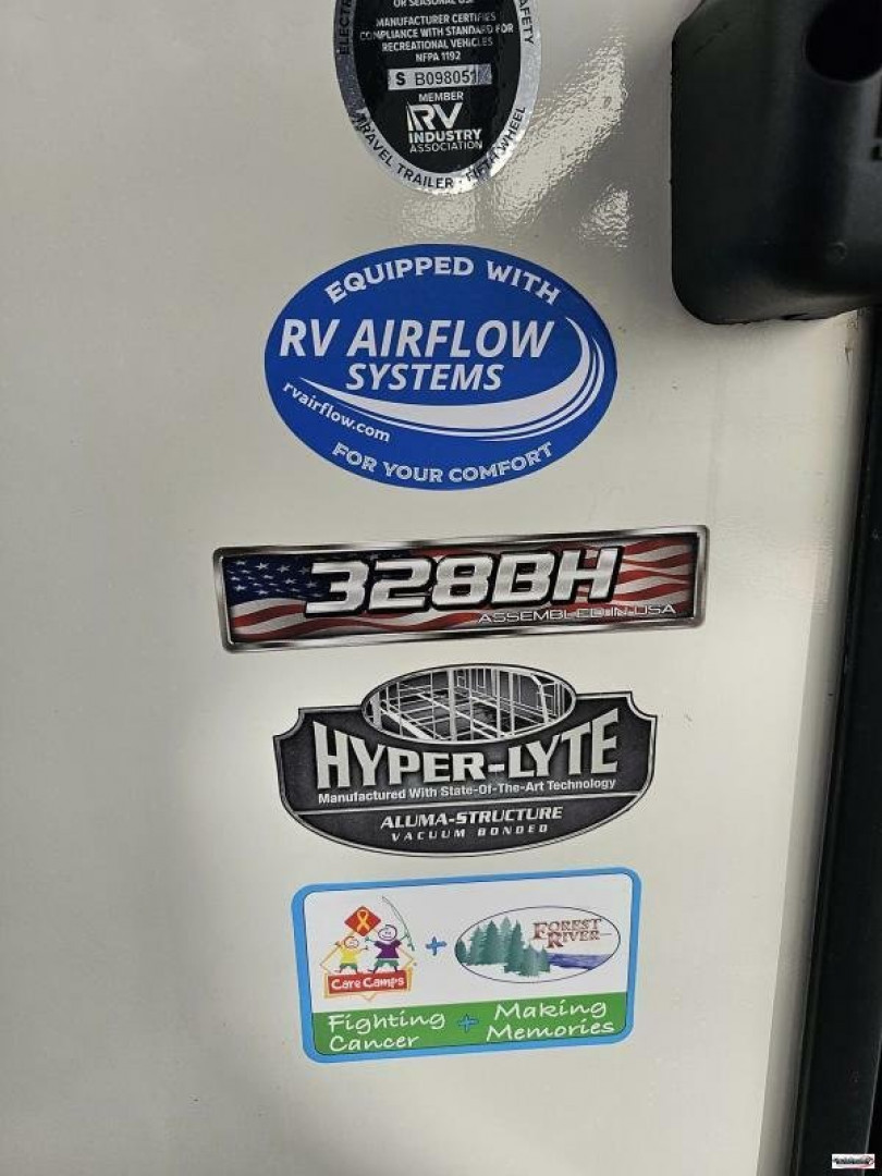 New 2025 Forest River 328BH Fifth Wheel