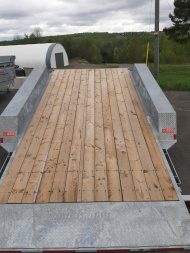 New 2025 LWL Trailers 22' Triaxle Split Tilt Tilt Trailer