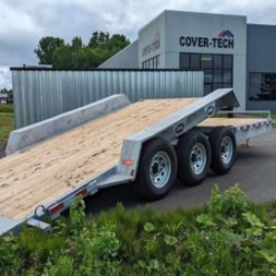 New 2025 LWL Trailers 22' Tiaxle Split Tilt Tilt Trailer