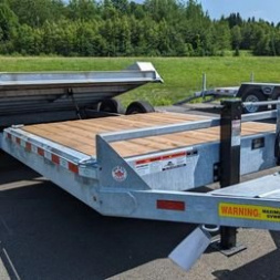 New 2025 LWL Trailers 22' Tiaxle Split Tilt Tilt Trailer