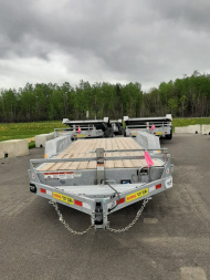 New 2025 LWL Trailers 22' Triaxle Split Tilt Tilt Trailer