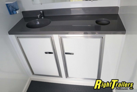 Used 2022 2022 ULTRA LAV 3 STALL RESTROOM TRAILER WC20-ADA-2