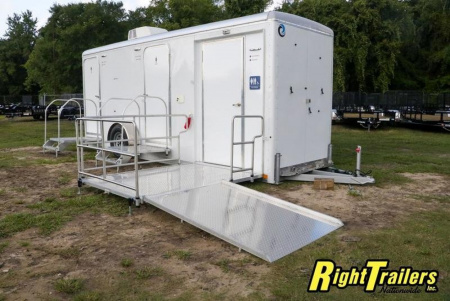 Used 2022 2022 ULTRA LAV 3 STALL RESTROOM TRAILER WC20-ADA-2