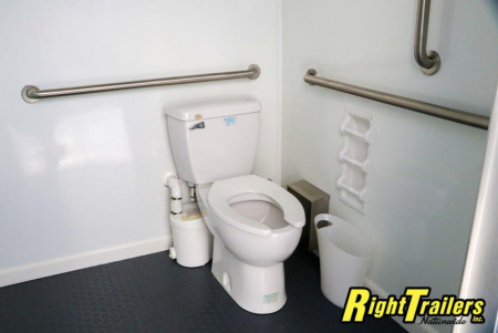 Used 2022 2022 ULTRA LAV 3 STALL RESTROOM TRAILER WC20-ADA-2
