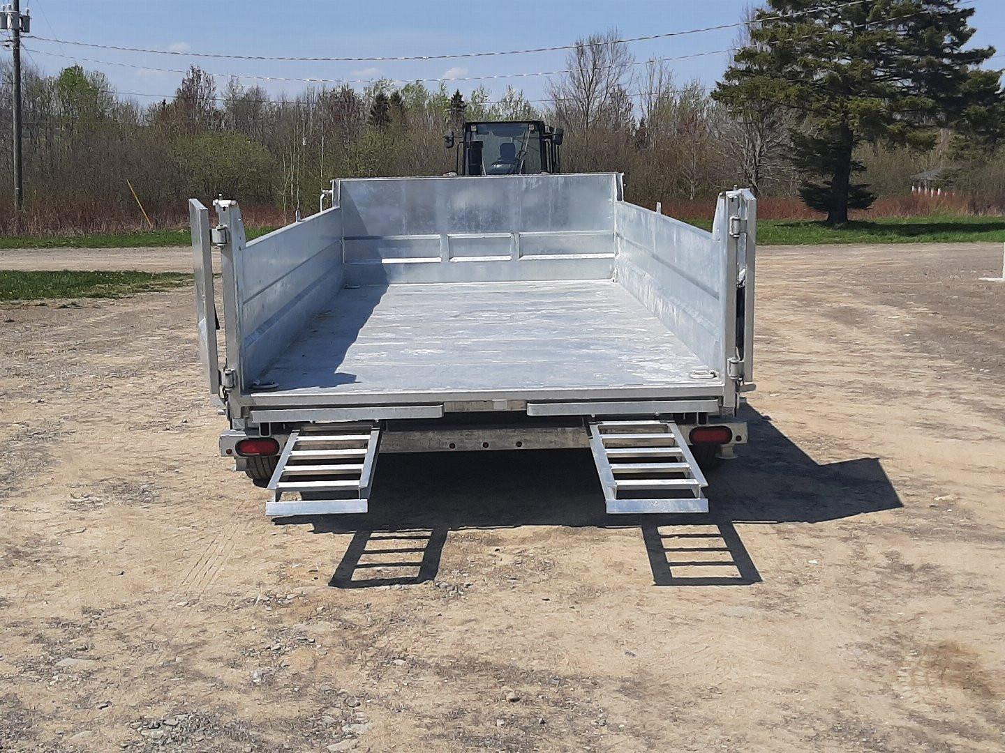 New 2025 K-Trail 14' x 82'' Dump Trailer