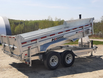 New 2025 K-Trail 14' x 82'' Dump Trailer