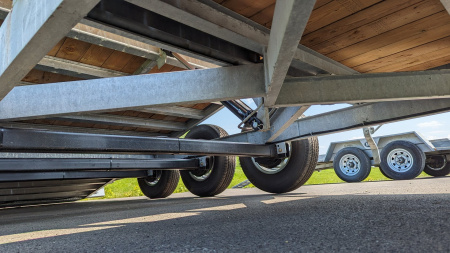 New 2025 LWL 22' Split Tilt Tri Axle