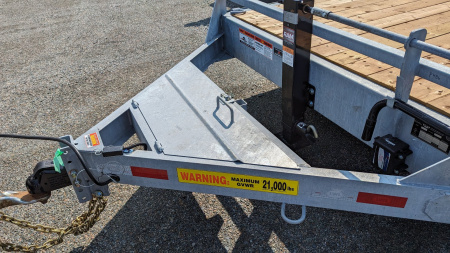 New 2025 LWL 22' Split Tilt Tri Axle