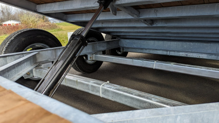 New 2025 LWL 22' Split Tilt Tri Axle