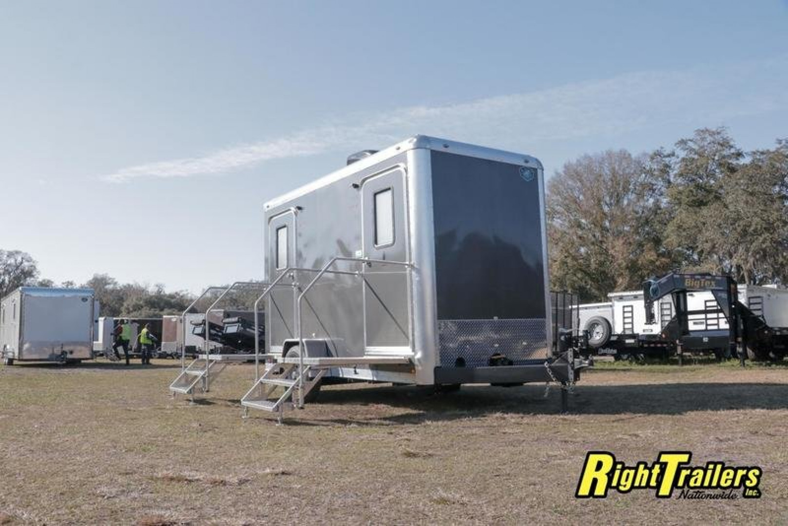 Used 2022 2 Station Restroom Trailer CN2T612SA3