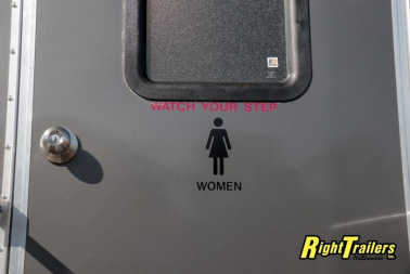 Used 2022 2 Station Restroom Trailer CN2T612SA3