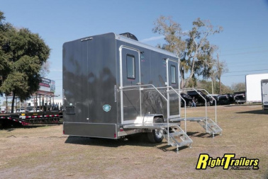 Used 2022 2 Station Restroom Trailer CN2T612SA3