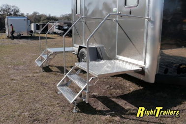 Used 2022 2 Station Restroom Trailer CN2T612SA3