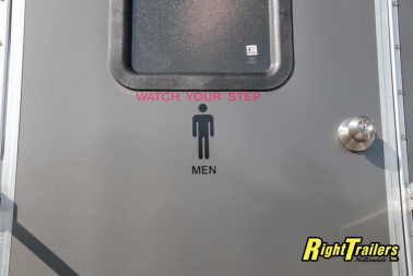 Used 2022 2 Station Restroom Trailer CN2T612SA3