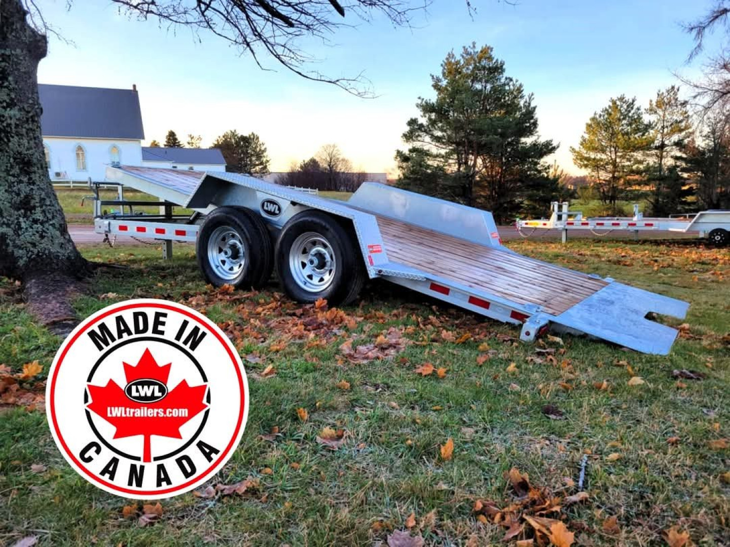 New 2025 LWL Trailers 18' Full Tilt Trailer