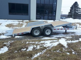 New 2025 LWL Trailers 18' Full Tilt Trailer