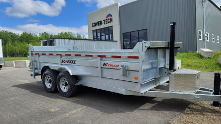 New 2024 K-Trail D8216-14 Dump Trailer
