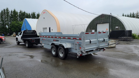 New 2024 K-Trail D8216-14 Dump Trailer