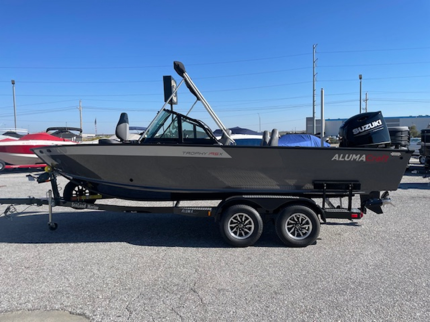 New 2026 Alumacraft Trophy 195X Fishing Boat