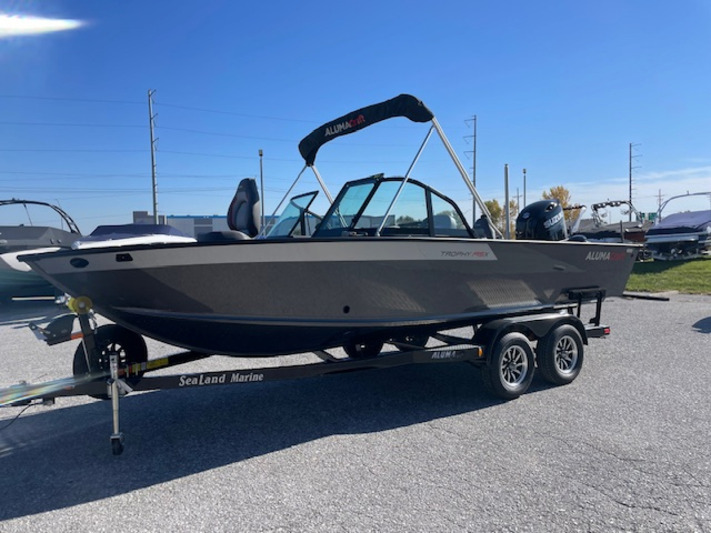 New 2026 Alumacraft Trophy 195X Fishing Boat