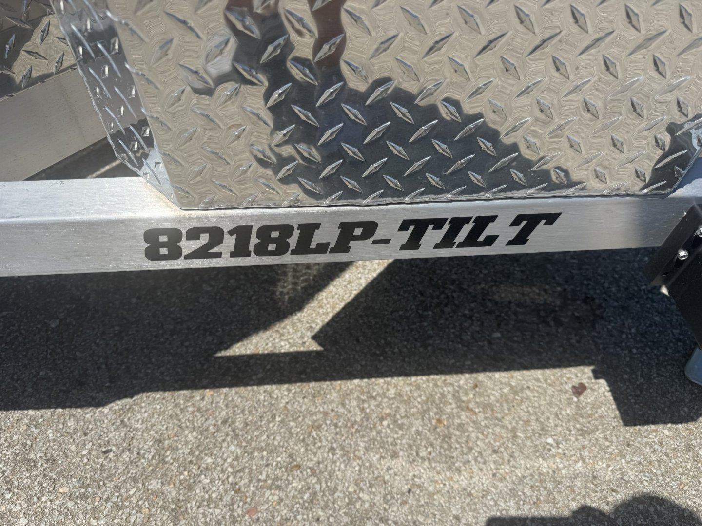 New 2026 Aluma 8218-LP-TILT Trailer