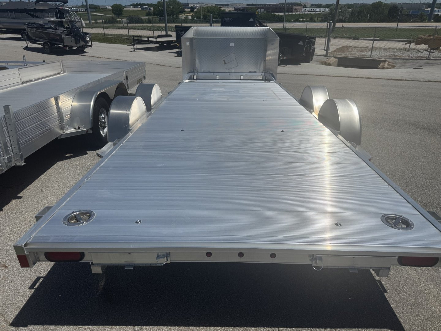 New 2026 Aluma 8218-LP-TILT Trailer