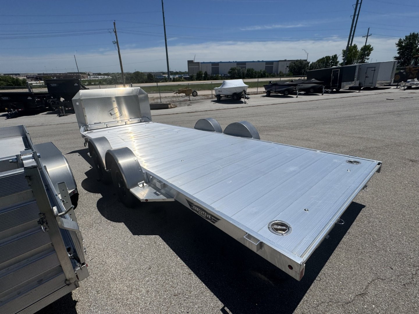 New 2026 Aluma 8218-LP-TILT Trailer