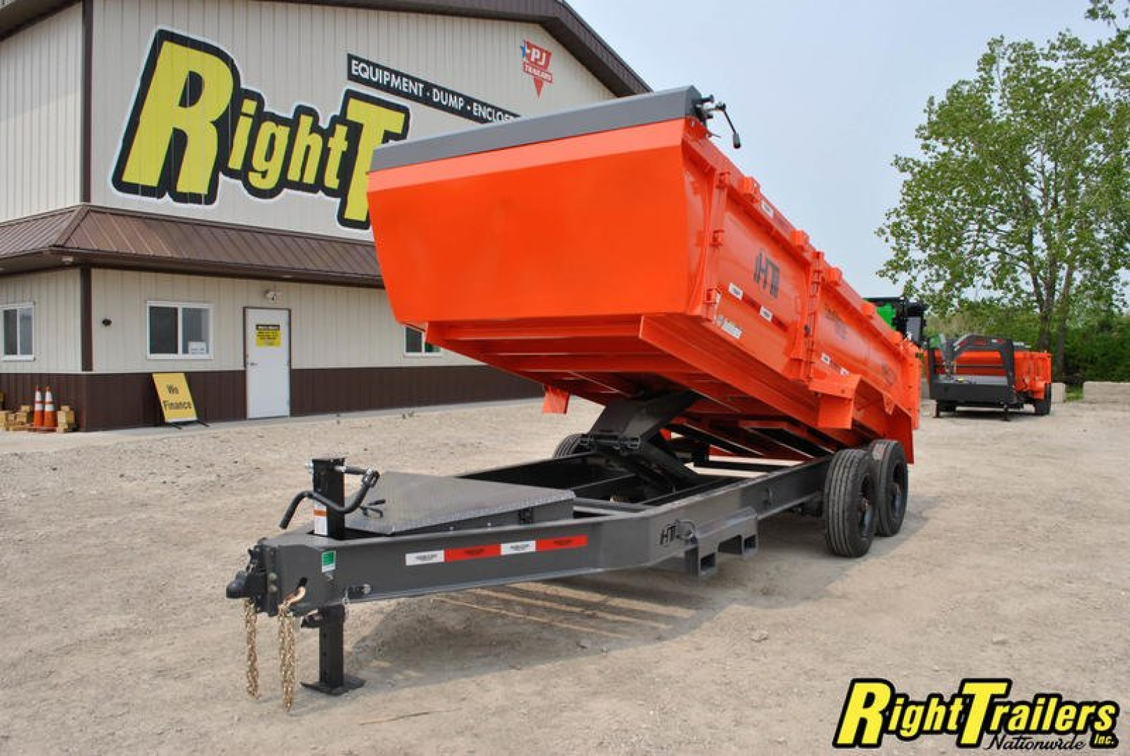 New 2023 Horizon HZ10 7x16x3 Dump Trailer HZ710BP-3