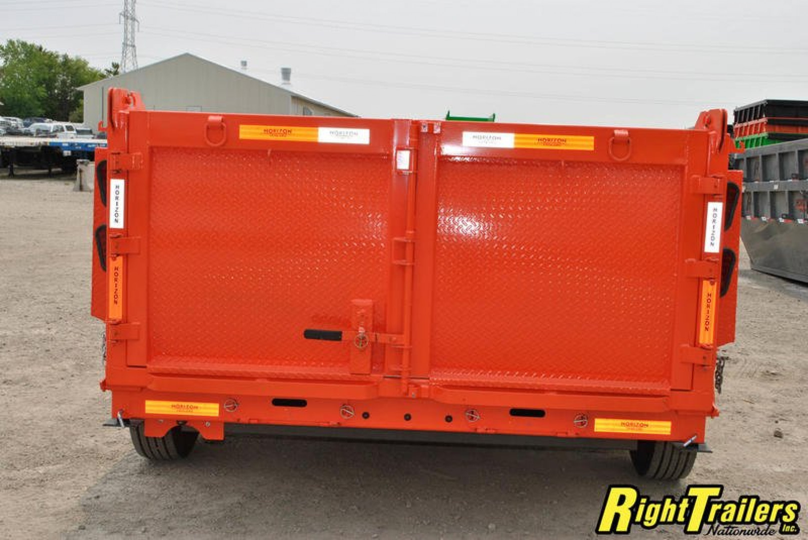 New 2023 Horizon HZ10 7x16x3 Dump Trailer HZ710BP-3