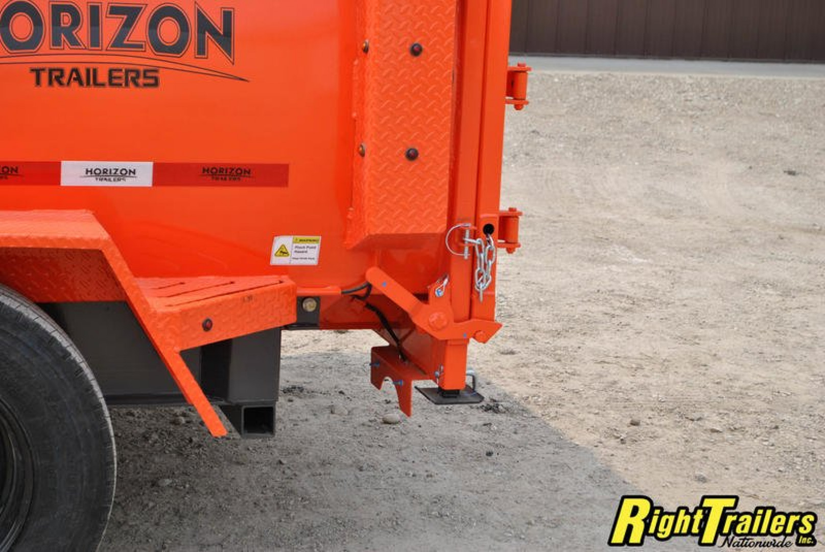 New 2023 Horizon HZ10 7x16x3 Dump Trailer HZ710BP-3