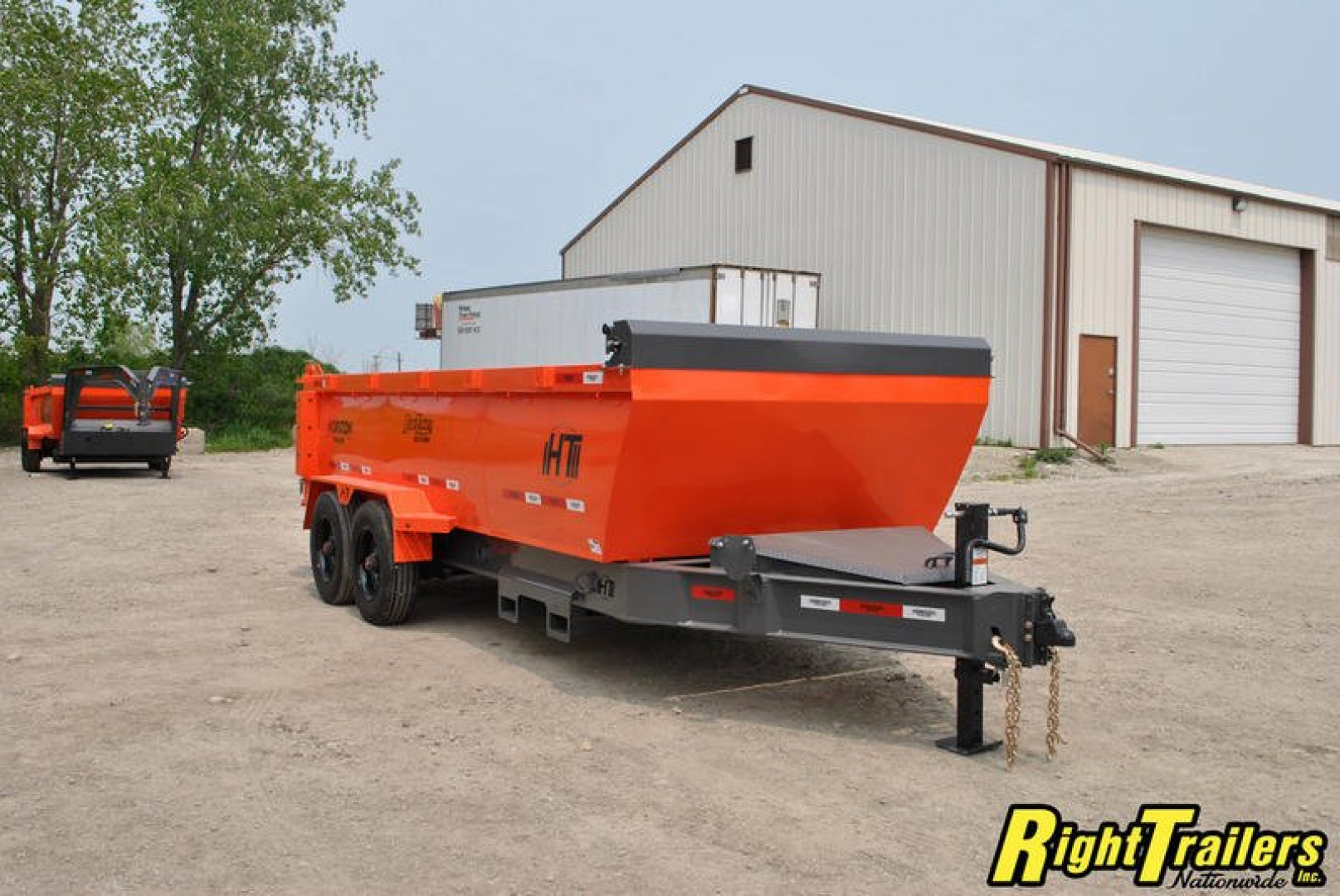 New 2023 Horizon HZ10 7x16x3 Dump Trailer HZ710BP-3