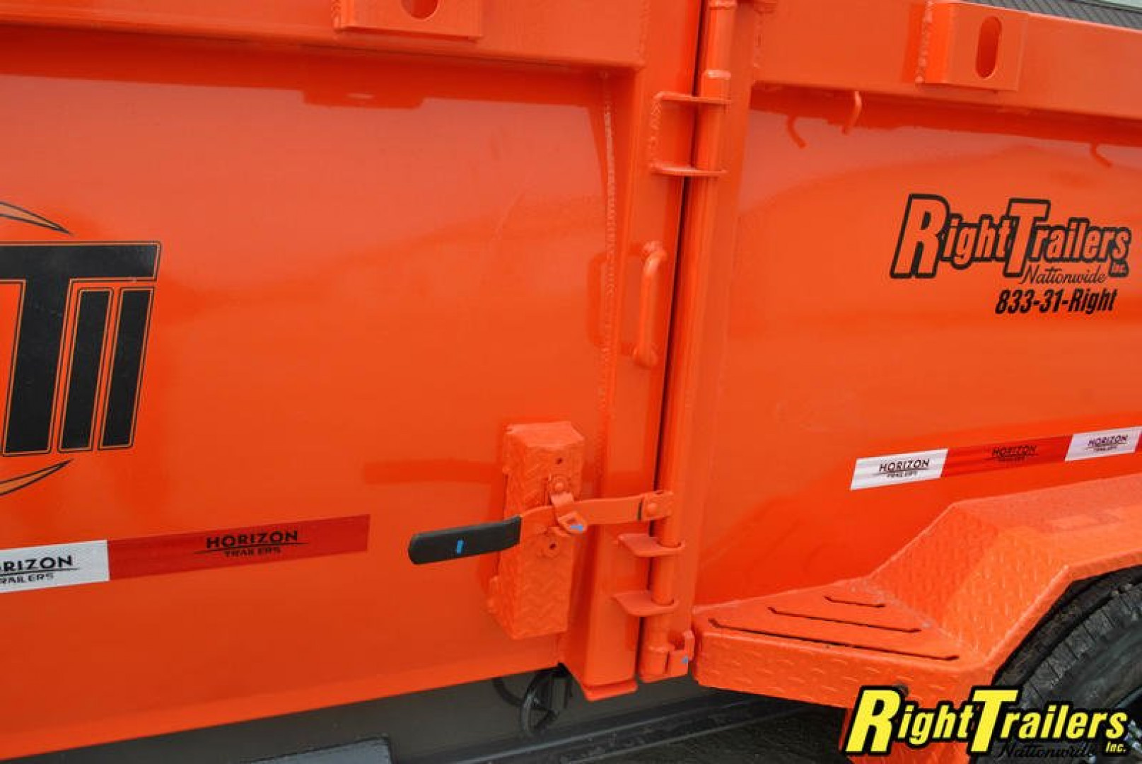 New 2023 Horizon HZ10 7x16x3 Dump Trailer HZ710BP-3