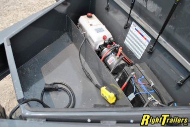 New 2023 Horizon HZ10 7x16x3 Dump Trailer HZ710BP-3