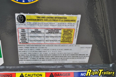 New 2023 Horizon HZ10 7x16x3 Dump Trailer HZ710GN-3