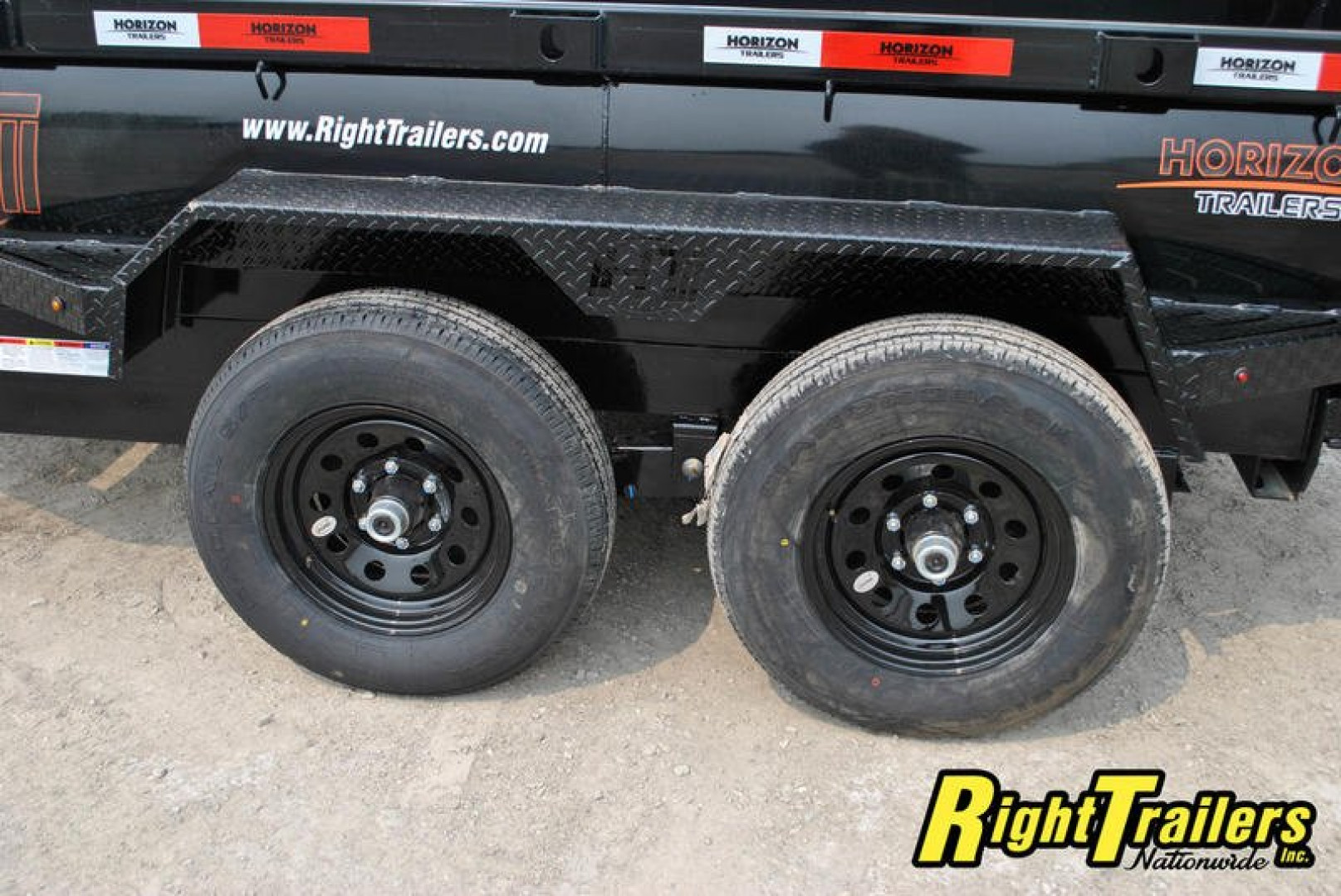 New 2023 5x10x18 Horizon Dump Trailer