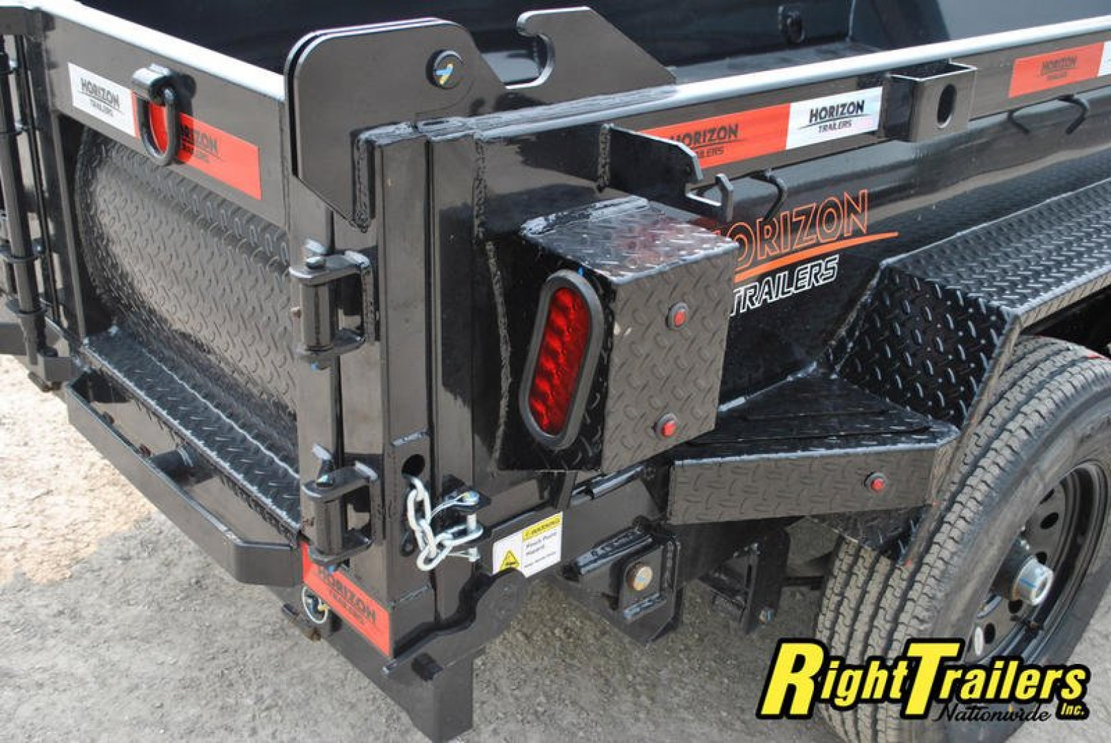 New 2023 5x10x18 Horizon Dump Trailer