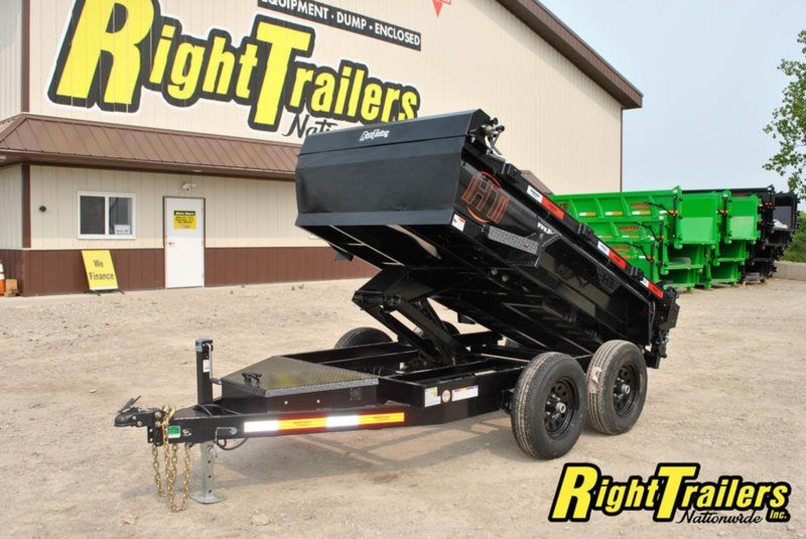 New 2023 5x10x18 Horizon Dump Trailer