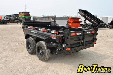 New 2023 5x10x18 Horizon Dump Trailer