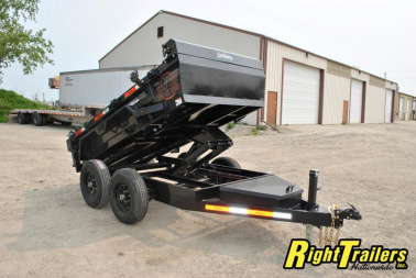 New 2023 5x10x18 Horizon Dump Trailer