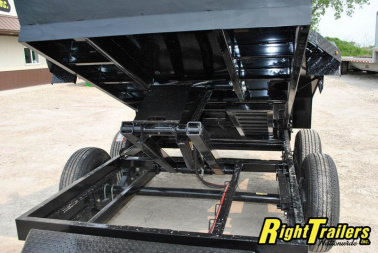 New 2023 5x10x18 Horizon Dump Trailer
