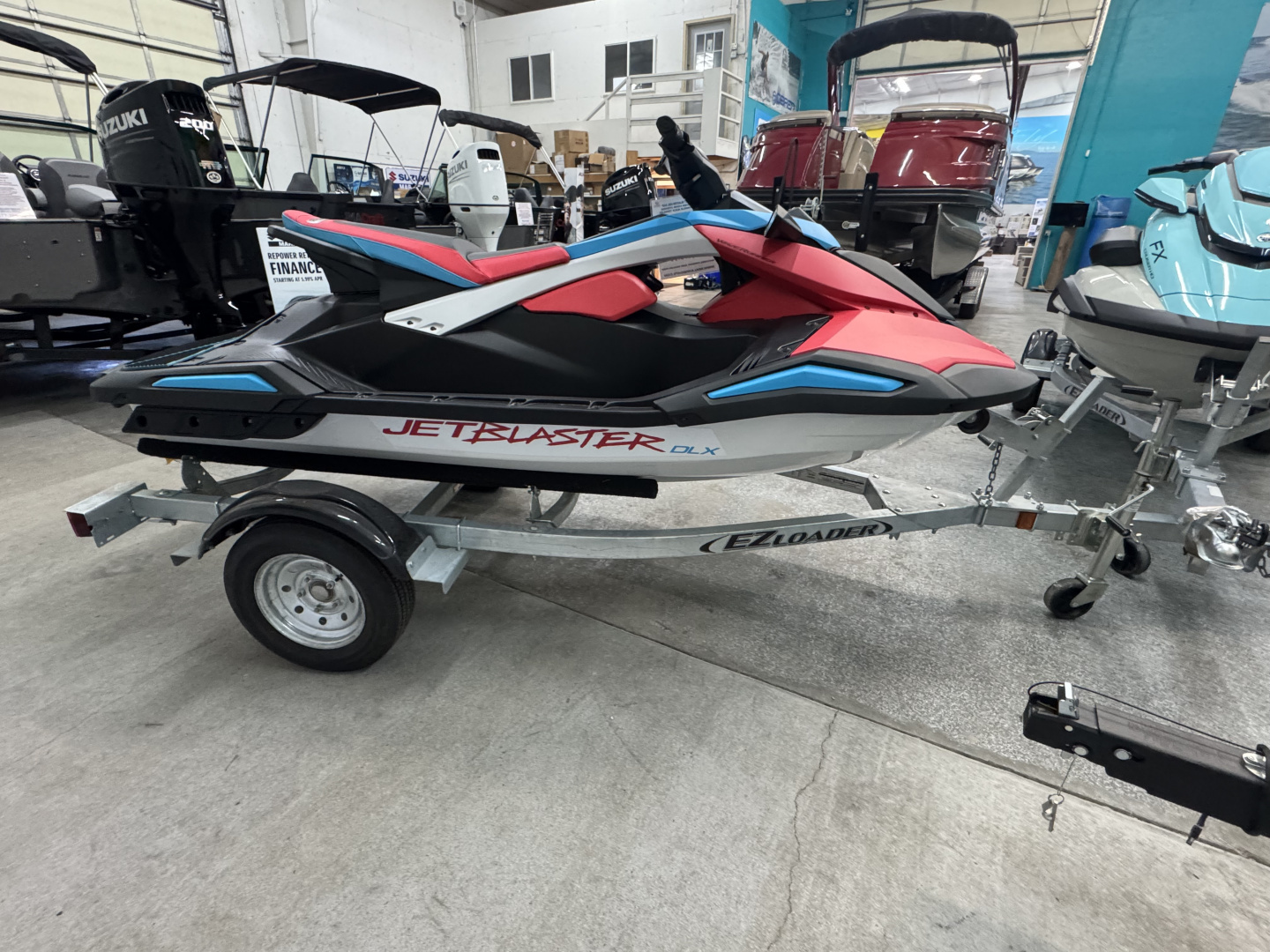 New 2025 Yamaha WaveRunner Jet Blaster DLX 2 Up PWC (Personal Watercraft)