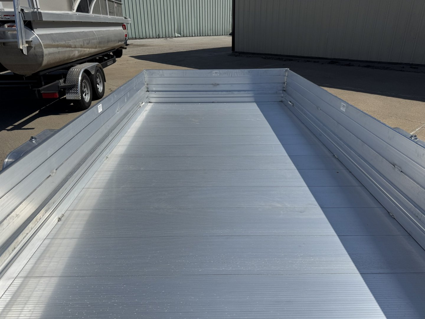 New 2025 Aluma 6812H-ESA-S-TG Utility Trailer