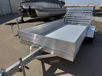 New 2025 Aluma 6812H-ESA-S-TG Utility Trailer