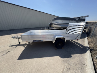New 2025 Aluma 6812H-ESA-S-TG Utility Trailer