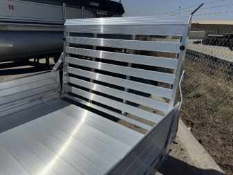 New 2025 Aluma 6812H-ESA-S-TG Utility Trailer