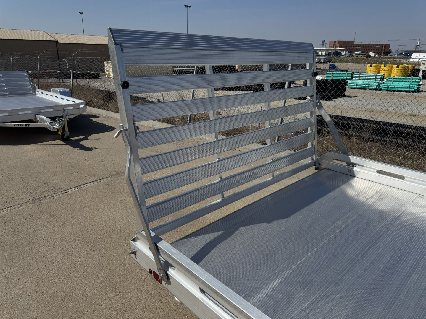 New 2025 Aluma 7815S-EL-TG Utility Trailer