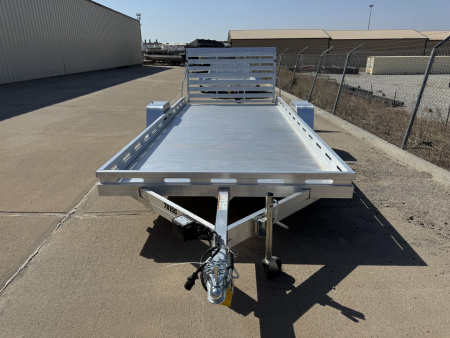 New 2025 Aluma 7815S-EL-TG Utility Trailer