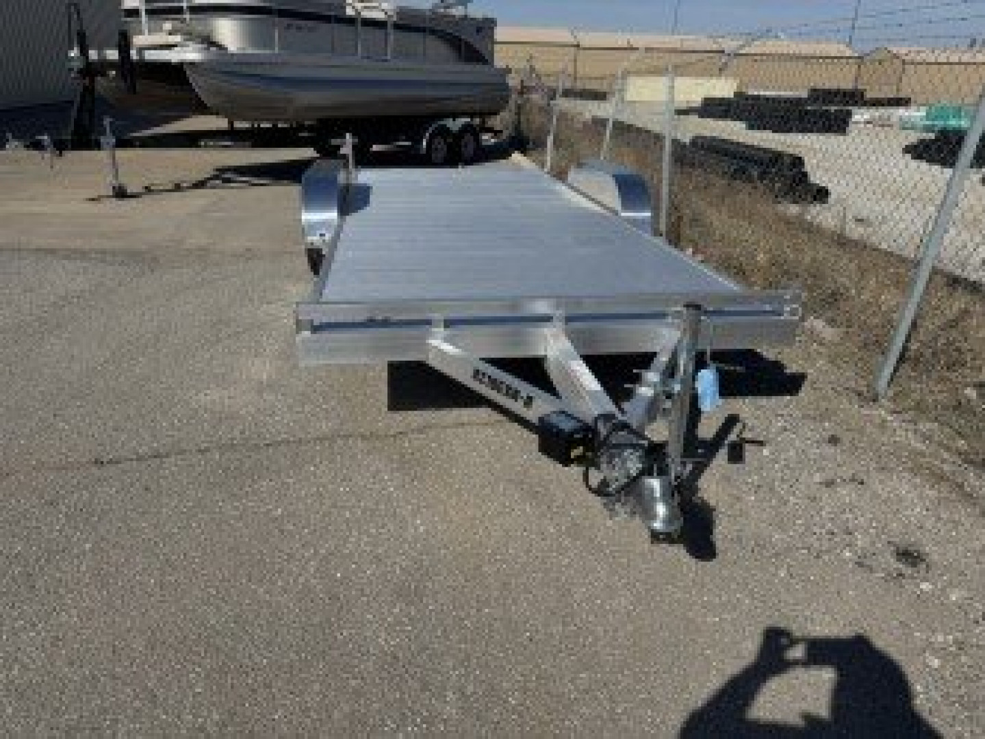 New 2025 Aluma 8218 ESA-R Utility Trailer