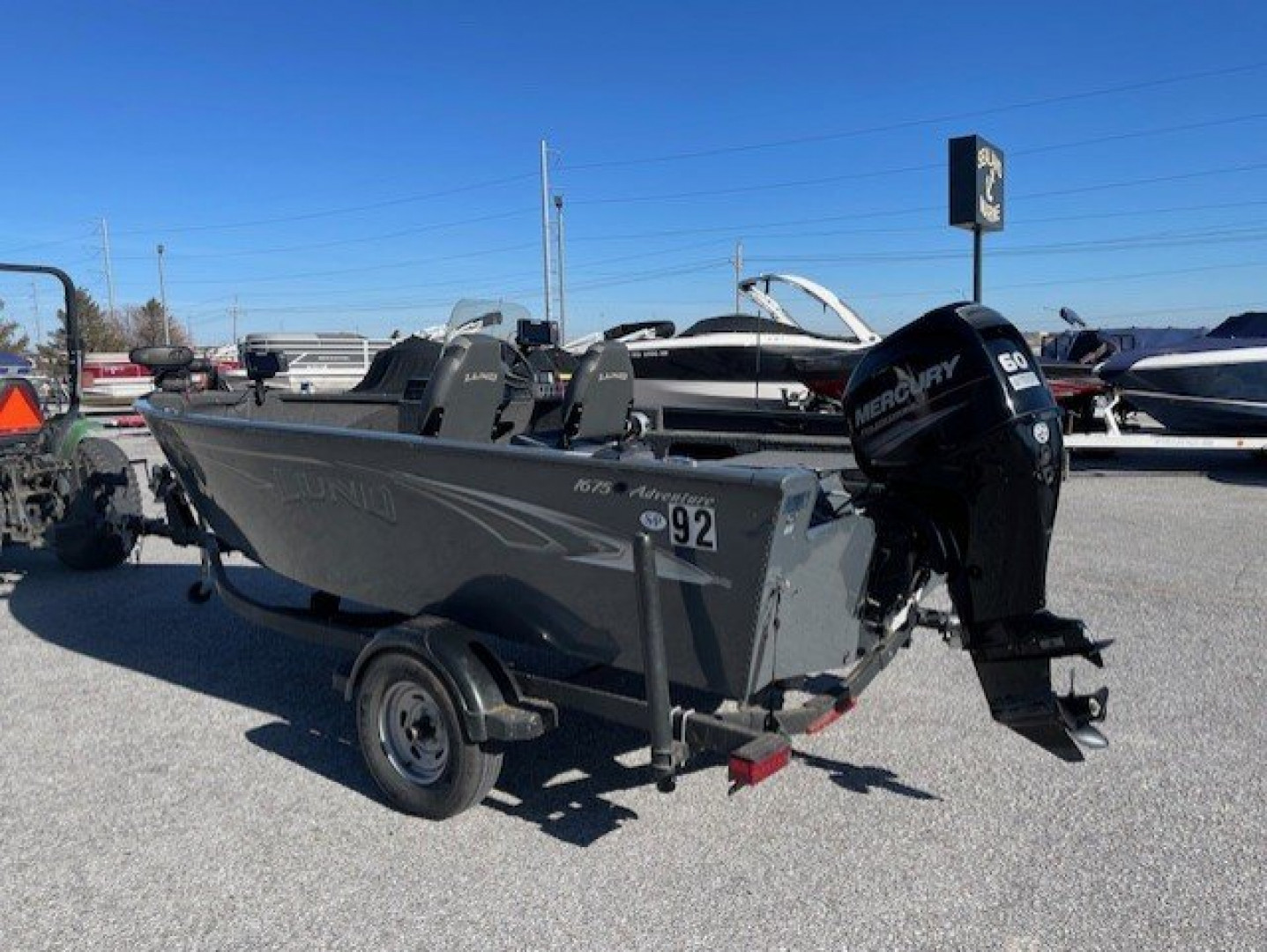 Used 2019 Lund 1675 Adventure Fishing Boat